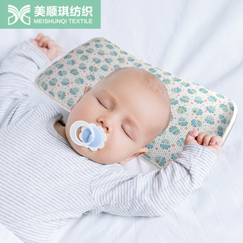 Sandwich mesh fabric baby pillow